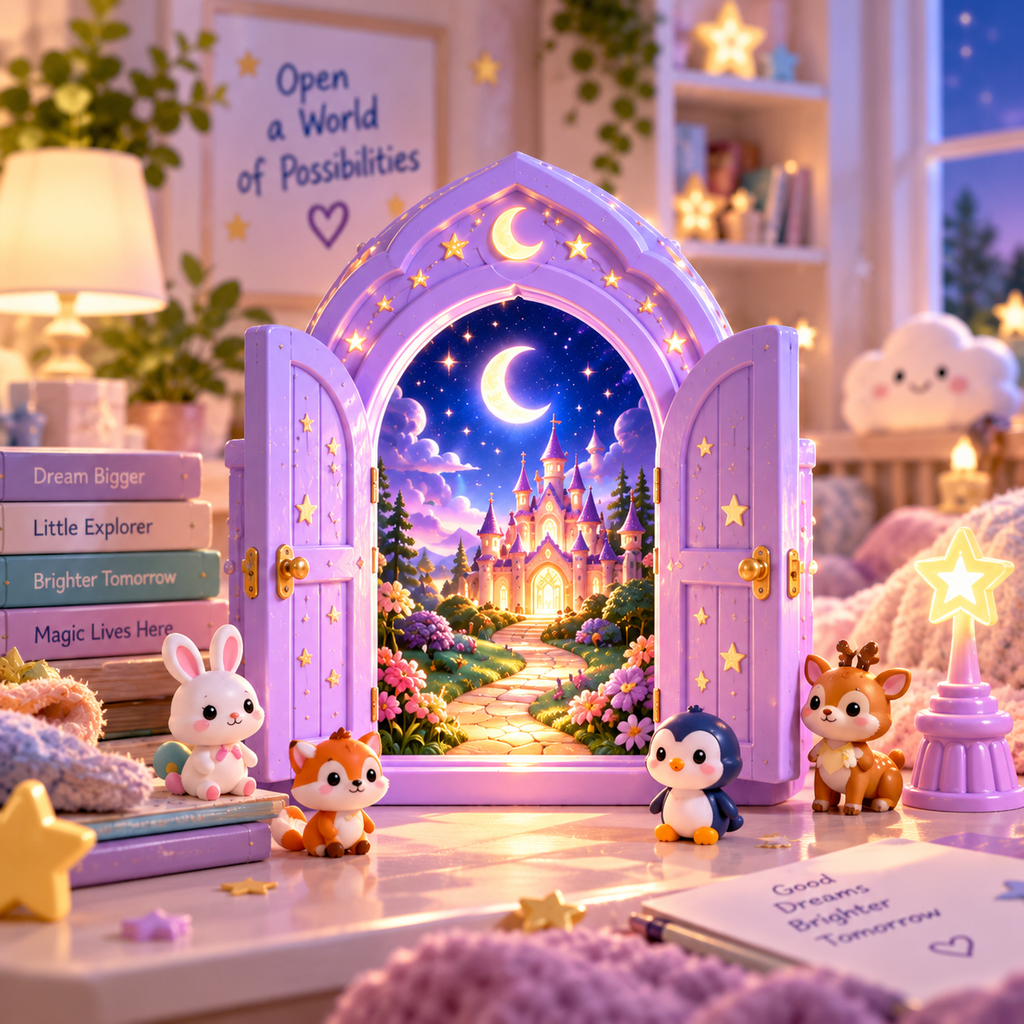 Coawfg™Interactive Magical Portal & Imagination Playset for Kids