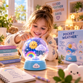 Coawfg™Interactive Light-Up Weather Globe for Kids