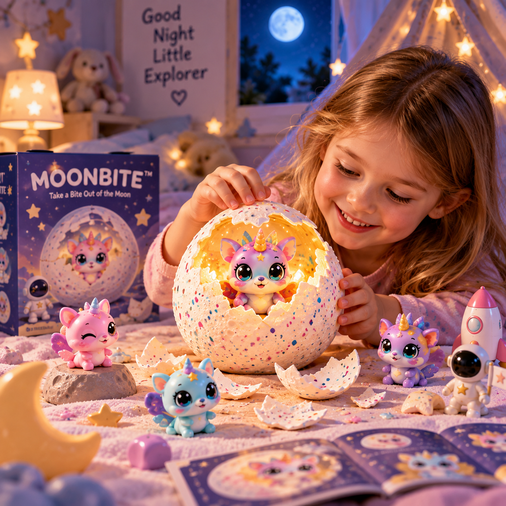 Coawfg™Magical Hatch & Surprise Moon Creature Adventure Toy
