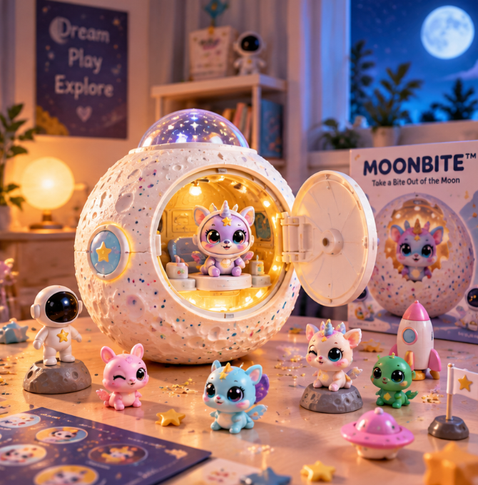 Coawfg™Magical Hatch & Surprise Moon Creature Adventure Toy